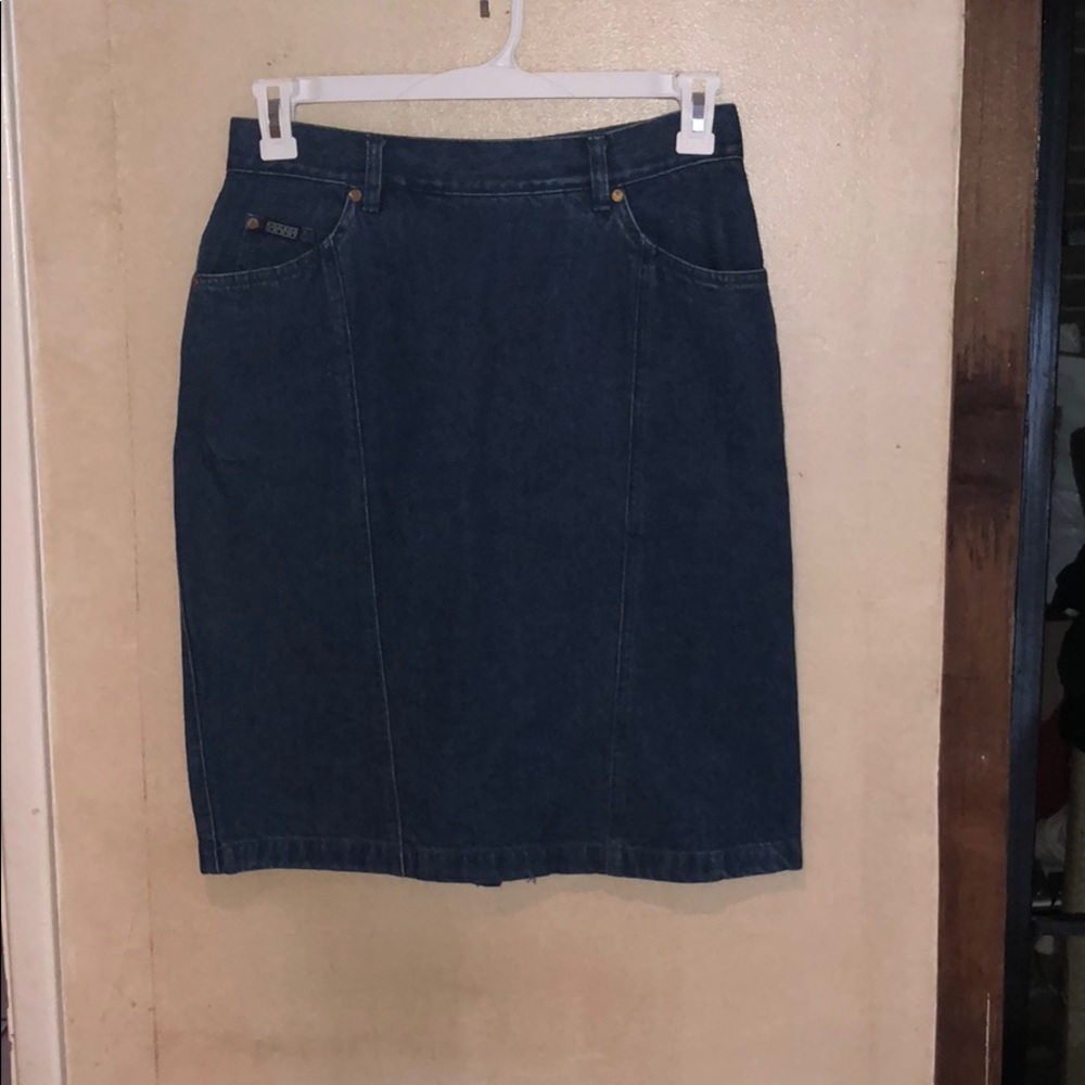 Escada Sport Jean Skirt
